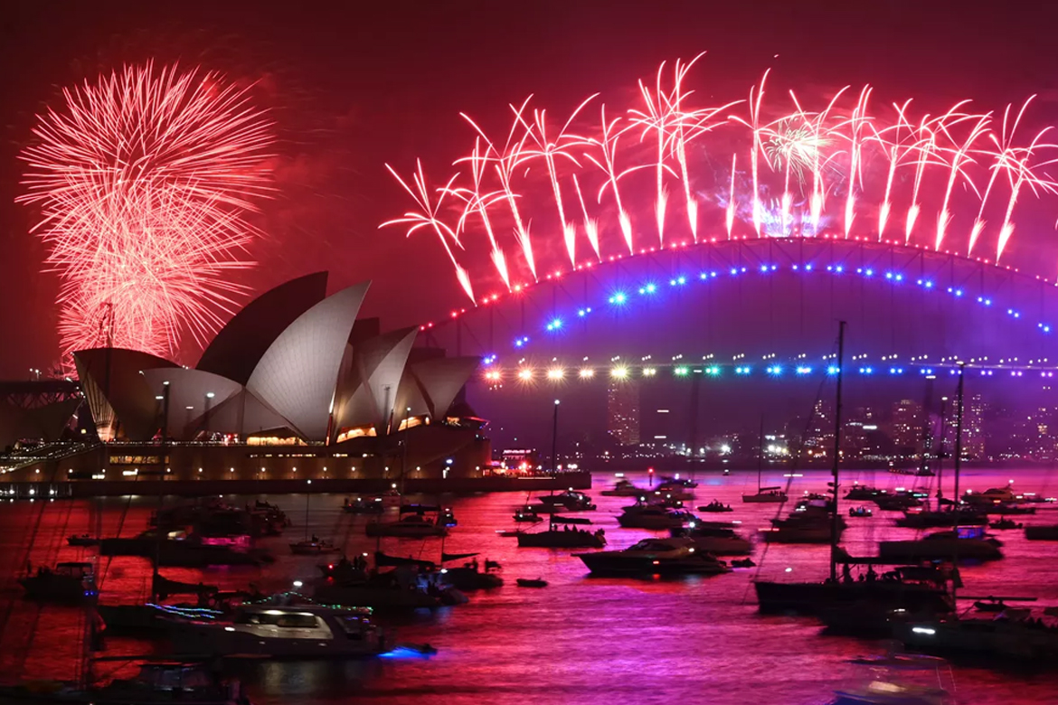 Austrália e Nova Zelândia celebram chegada de 2020; veja FOTOS