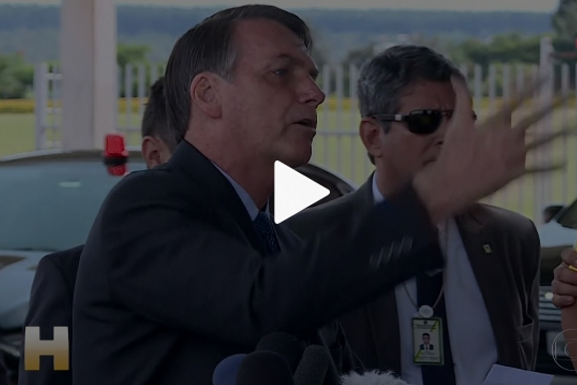 Em evento sobre Operação Acolhida, Bolsonaro diz que imprensa 'tem medo da verdade', 'deturpa' e 'mente'