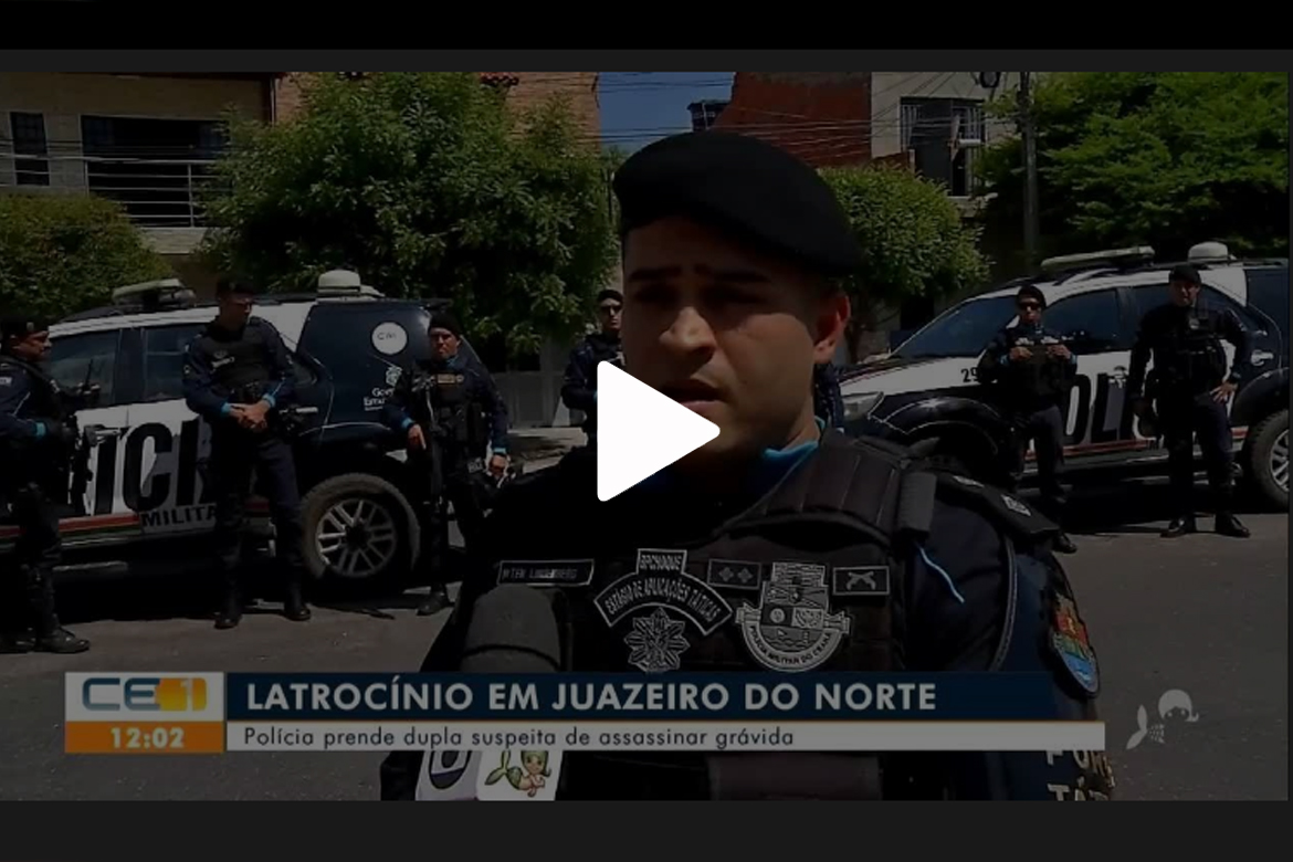 Polícia prende dupla suspeita de assassinar grávida em Juazeiro do Norte