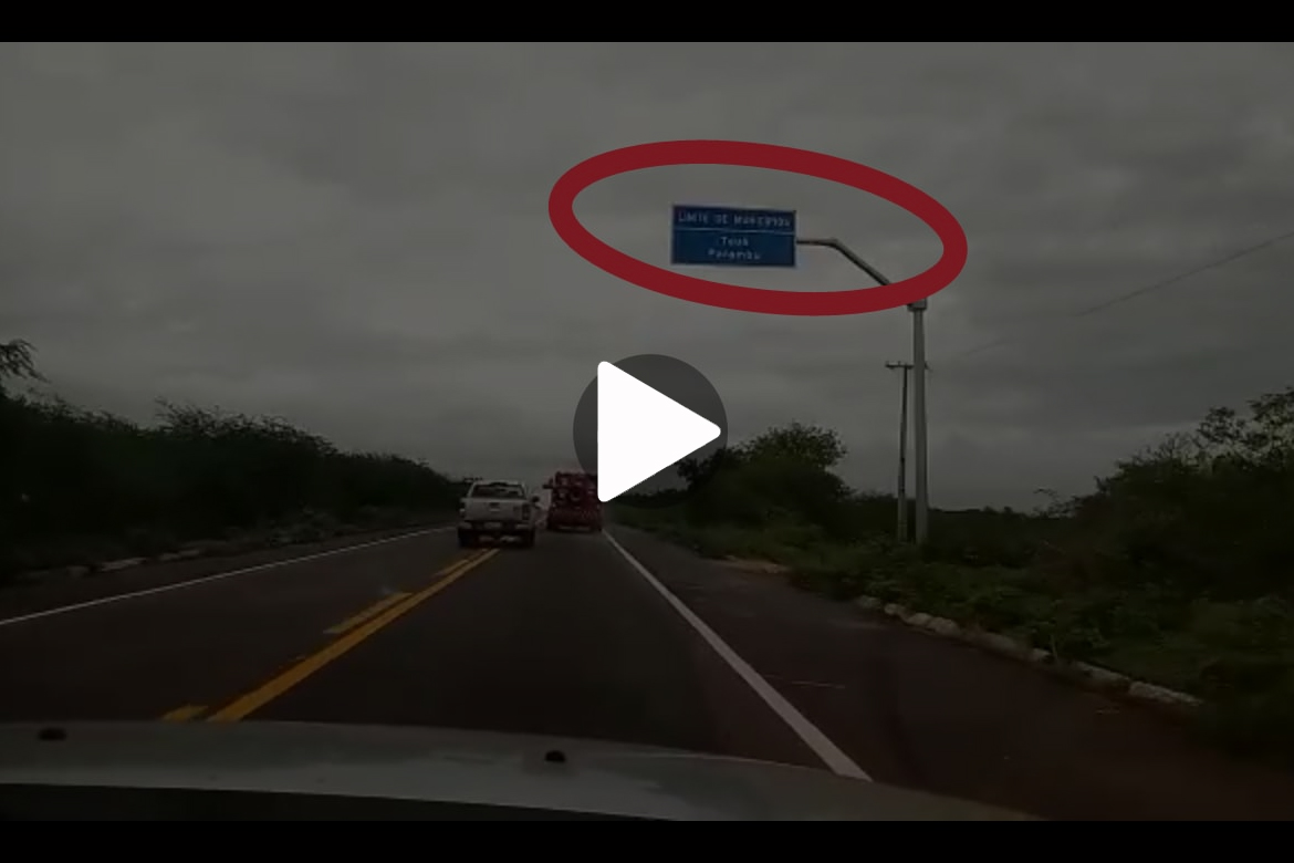 Tentativa de ultrapassagem a carro forte termina em acidente na BR 020 entre Tauá e Parambu