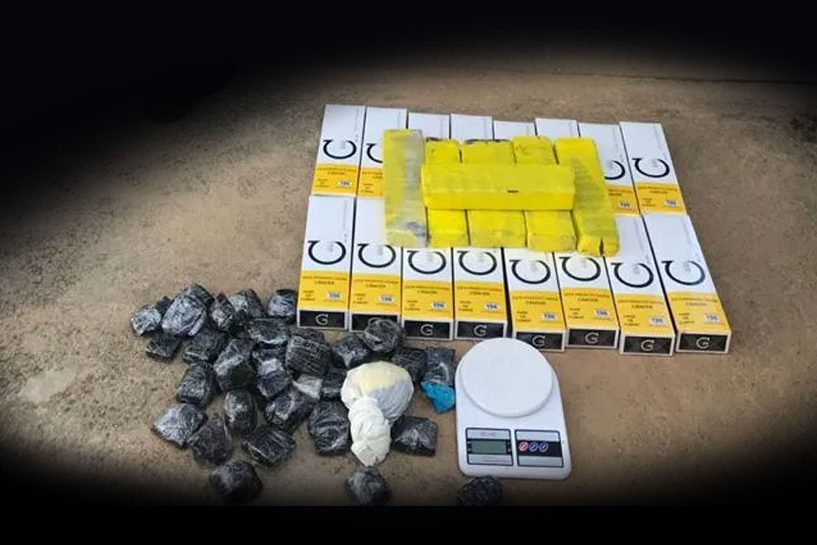 Mãe e filho foram presos com 6kg de drogas em Crateús