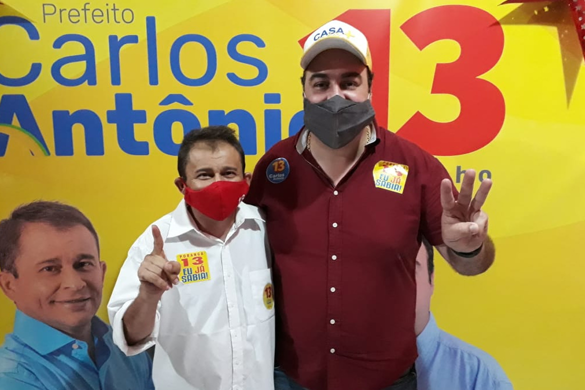 Carlos Antônio, do PT, foi eleito prefeito de Poranga