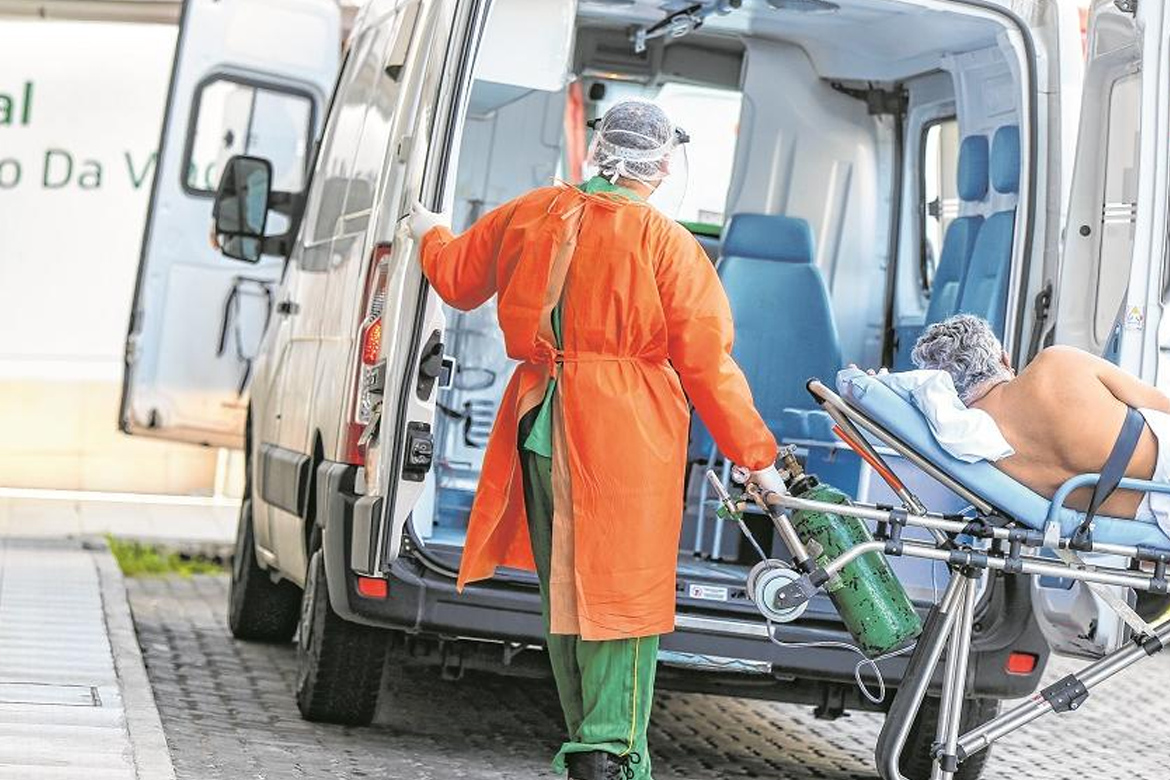 1,9 mil pacientes com Covid foram transferidos do interior para à Capital