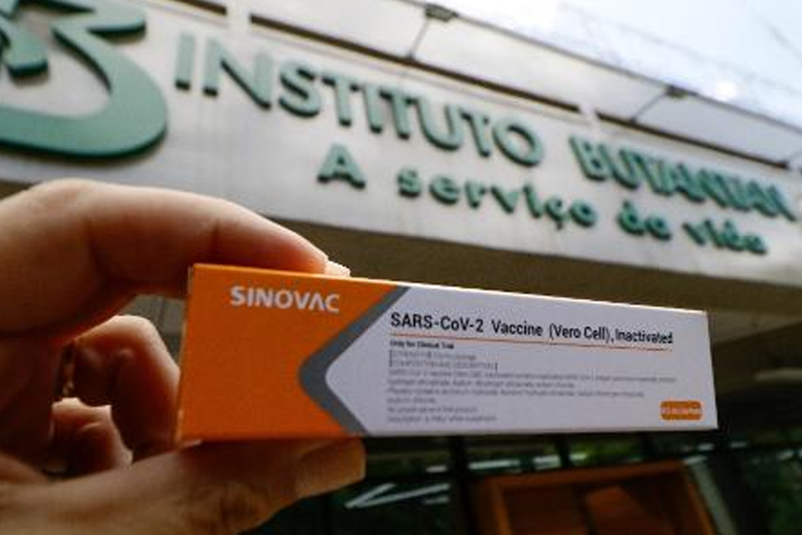 SEM INSUMOS, BUTANTAN PARA DE FABRICAR CORONAVAC
