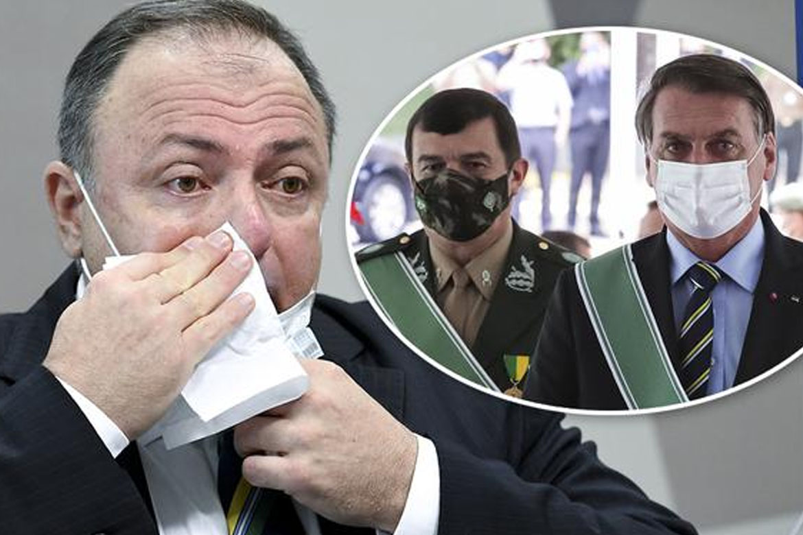 EXÉRCITO QUEBRA DISCIPLINA E SE CURVA A BOLSONARO