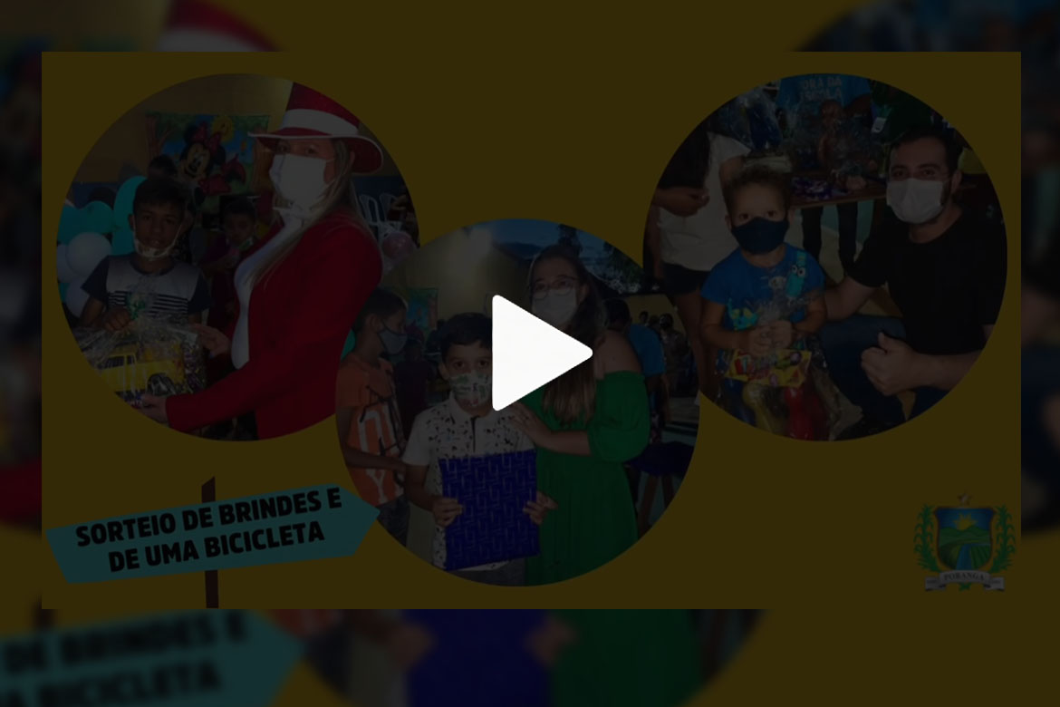 Prefeitura de Poranga realiza festa em comemoração ao Dia das Crianças no Distrito de Cachoeira Grande