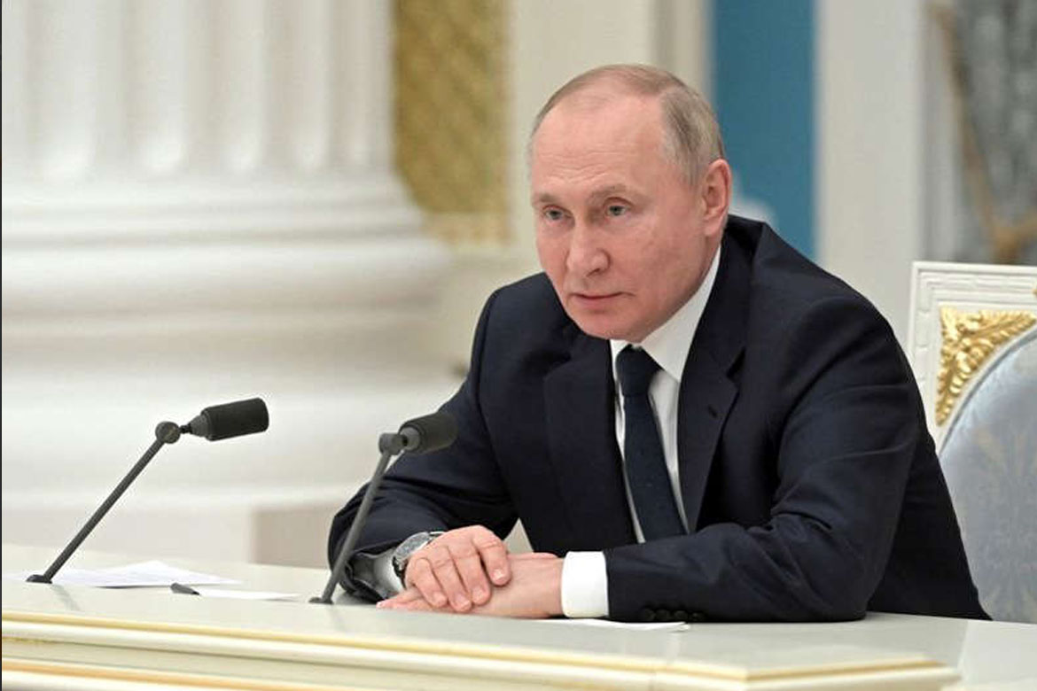 Putin traz gosto de sangue na boca
