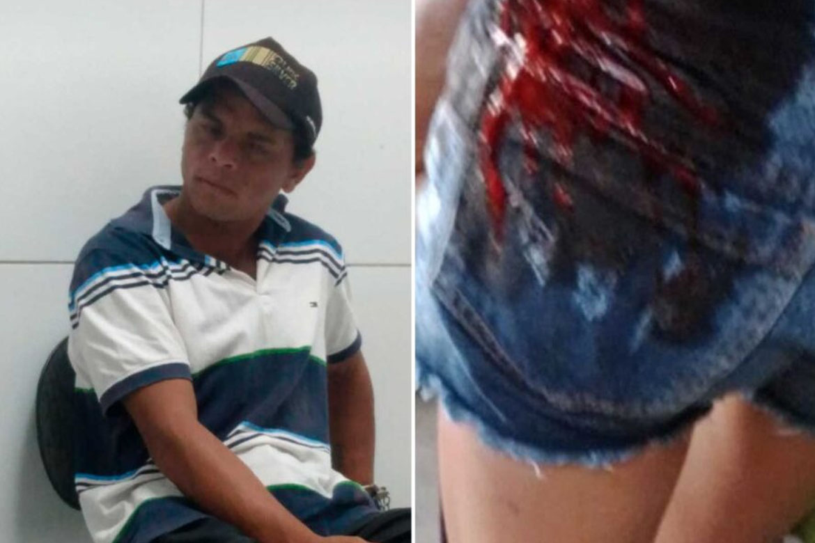 Homem é preso acusado de lesionar sua própria esposa a facadas em Ipaporanga