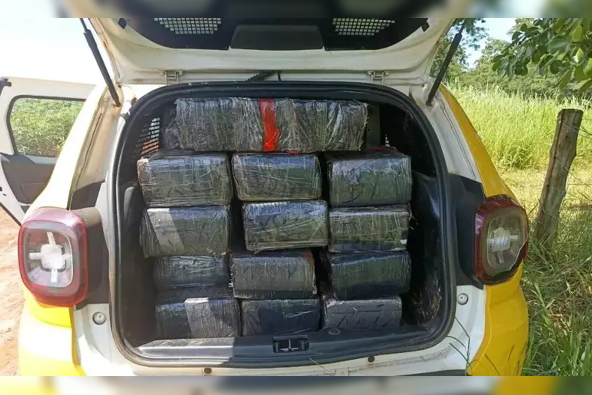 Mulher chama a polícia após ser assaltada e acaba presa por transportar 700 kg de maconha