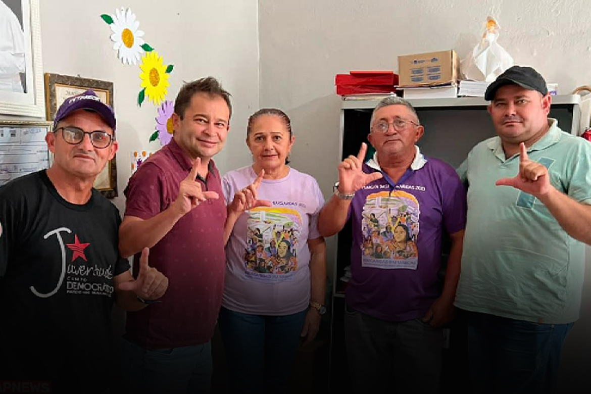Carlos Antonio busca melhorias de emprego junto ao sindicato dos trabalhadores em Poranga