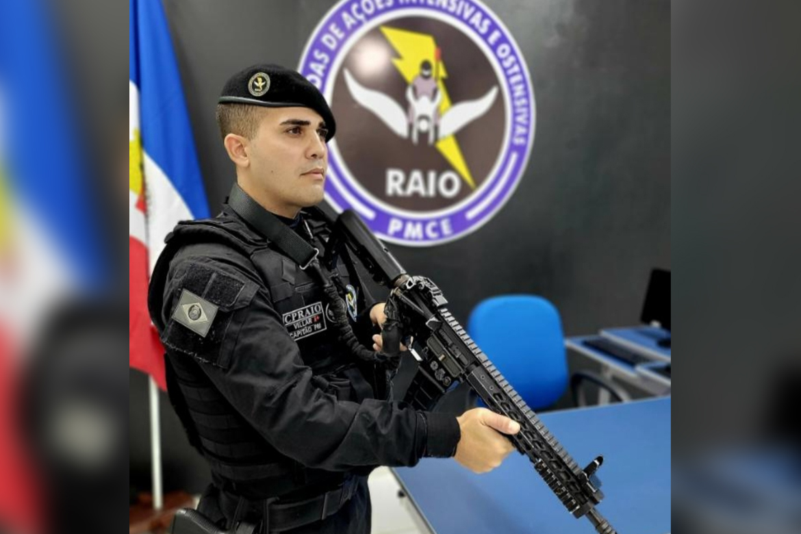 Capitão da Polícia Militar sofre acidente e cai de ponte no interior do Ceará