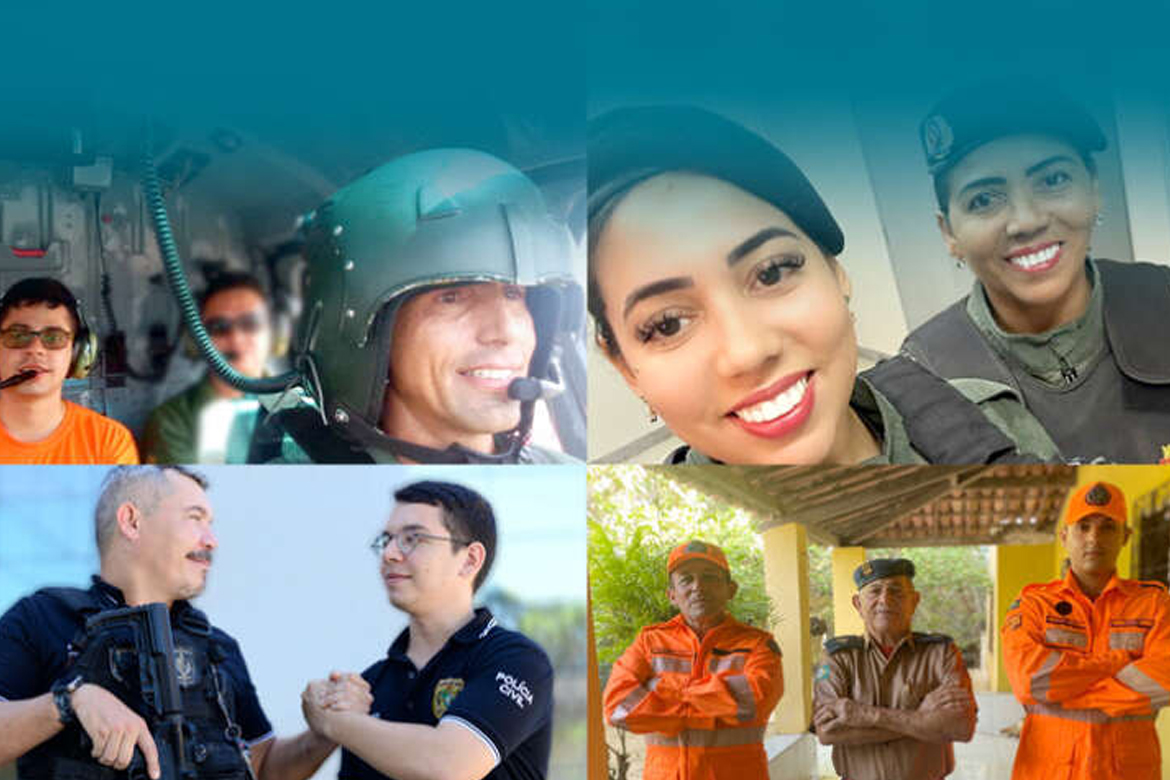 Dia do filho: Forças de Segurança homenageiam filhos que atuam com os pais