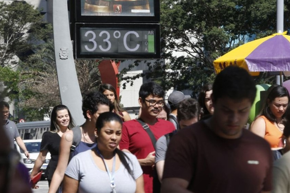 15 capitais podem registrar calor acima dos 35 ºC neste domingo, diz Inmet