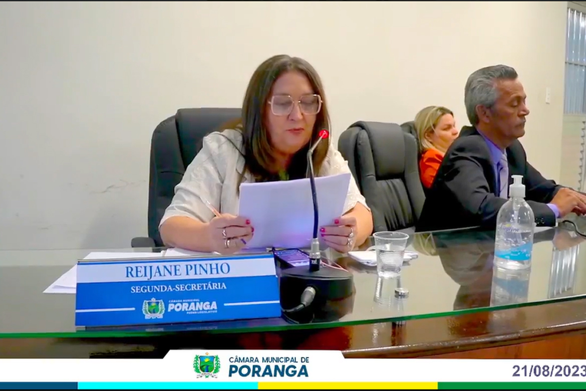 Vereadora de Poranga Reijane Pinho diz em Sessão que mora em Fortaleza e coloca em dúvida seu domicílio eleitoral