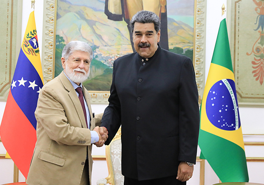Celso Amorim viaja para acompanhar reunião entre Venezuela e EUA