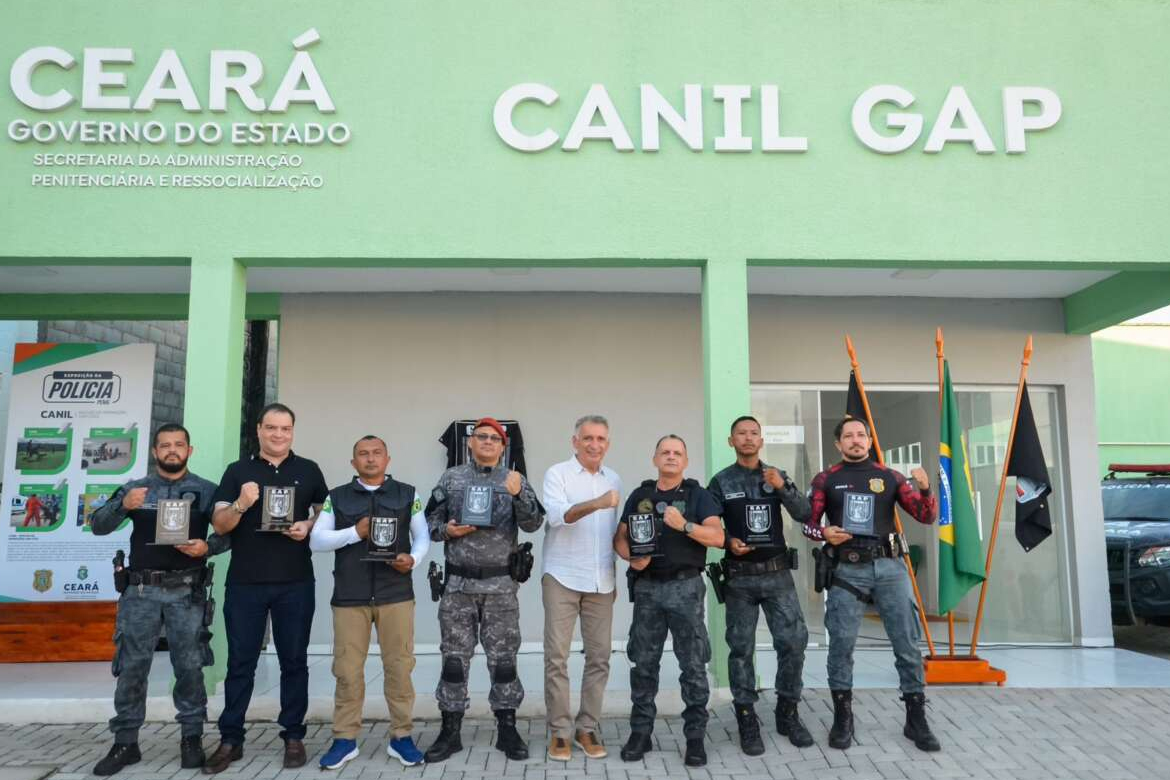 Sistema prisional do Ceará inaugura nova sede do Núcleo de Operações com Cães