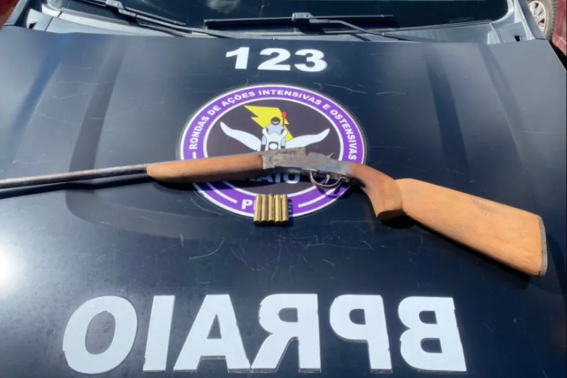 Polícia Apreende Arma de Fogo em Operação na Zona Rural de Ipueiras