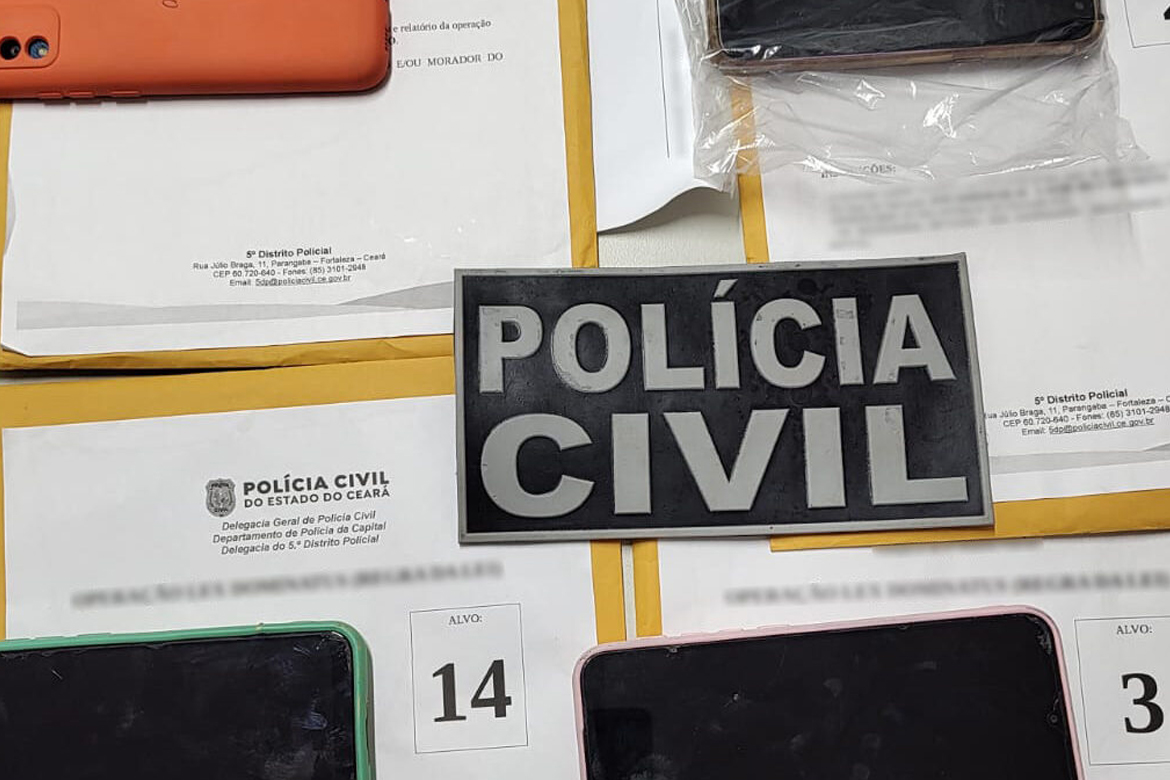 Polícia Civil prende integrantes de grupo criminoso em Fortaleza