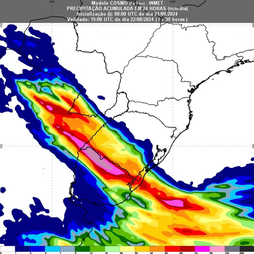 Ciclone leva chuva e ventos ao Sul; Sudeste deve ter tempo frio no fim de semana
