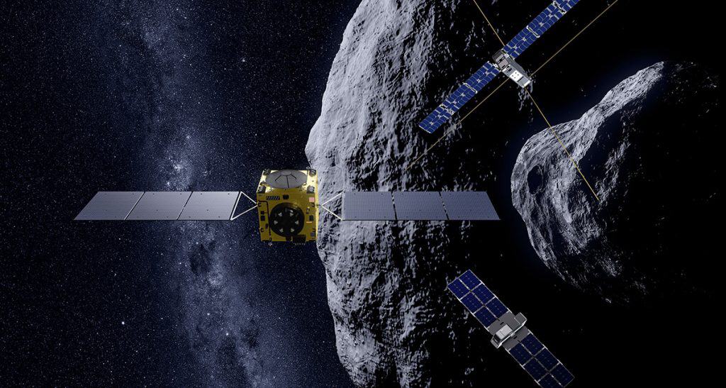 Detritos de colisão com asteroide podem atingir a Terra