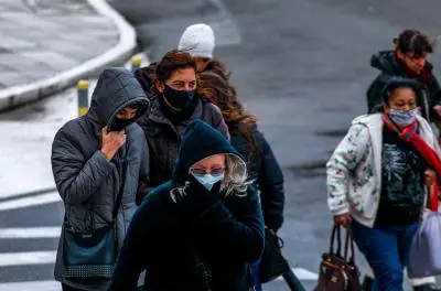 Frente fria derruba temperaturas no Centro-Sul; veja a previsão