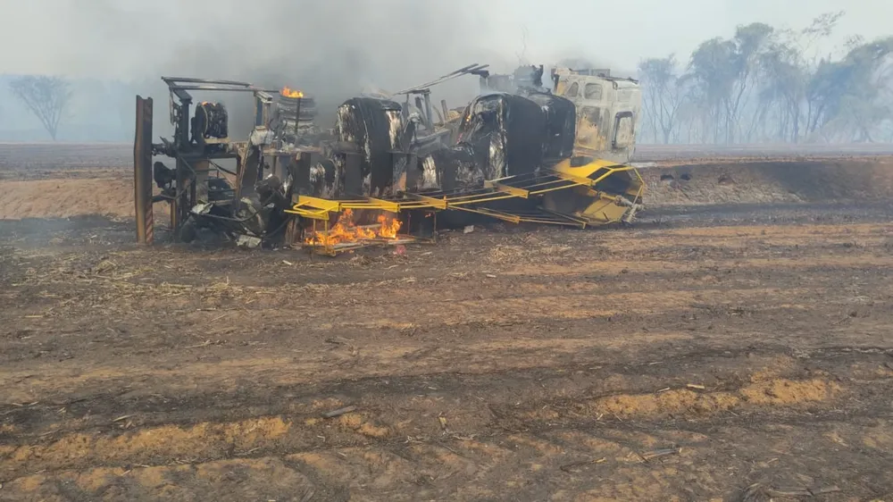 Incêndios florestais causam forte fumaça e estragos em SP