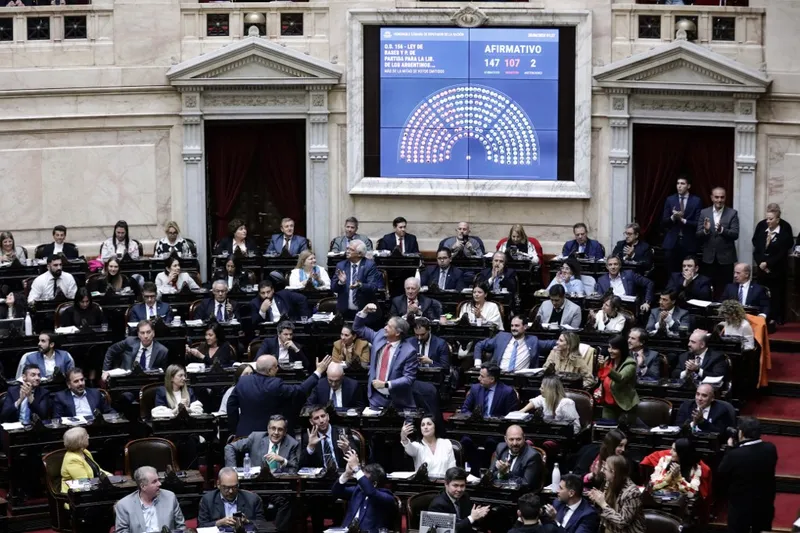 polícia reprime protesto após Milei vetar aumento da aposentadoria