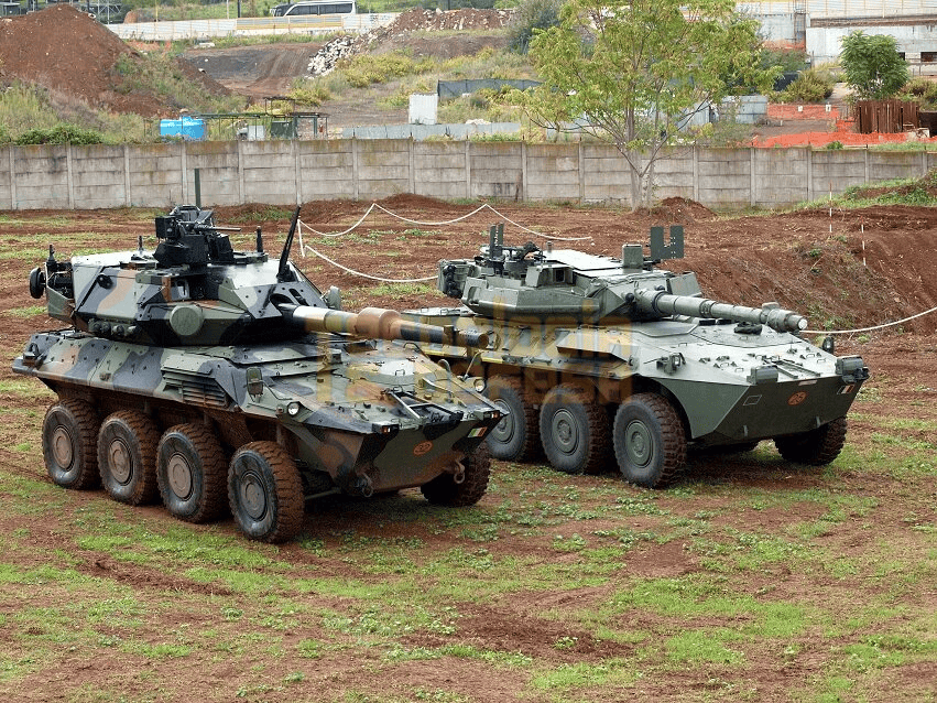 Qual é a frota de tanques de guerra do Brasil?