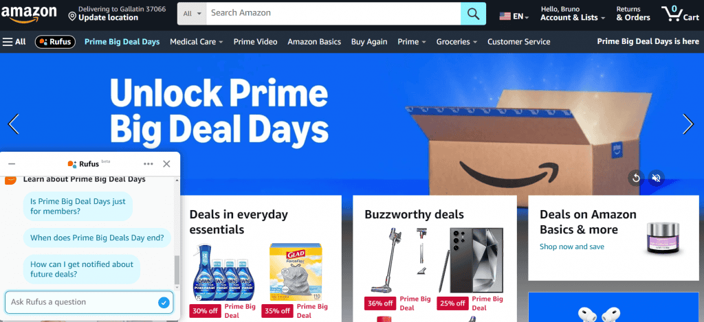 Amazon lança IA que ajuda a fazer compras melhores na internet