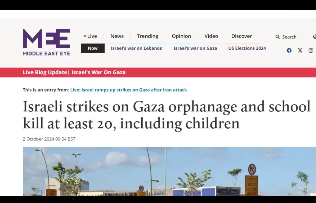 Enquanto o apocalispe não vem, Netanyahu produz ófãos e ataca orfanatos em Gaza