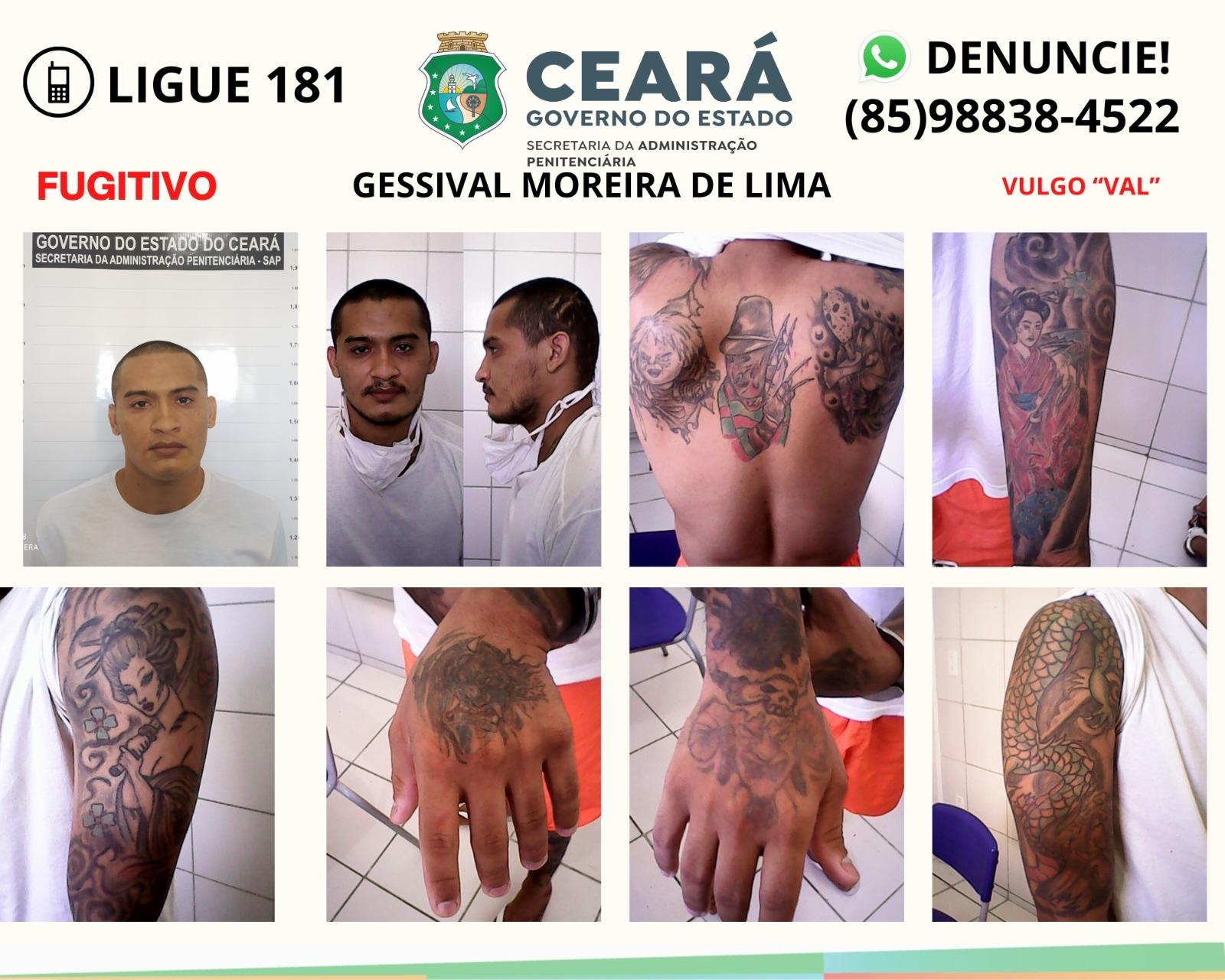 Dois presos fogem de presídio na Região Metropolitana de Fortaleza - Segurança