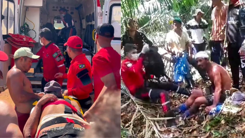 Homem é resgatado após 11 dias desaparecido em mata fechada em Guaraciaba do Norte - Ceará