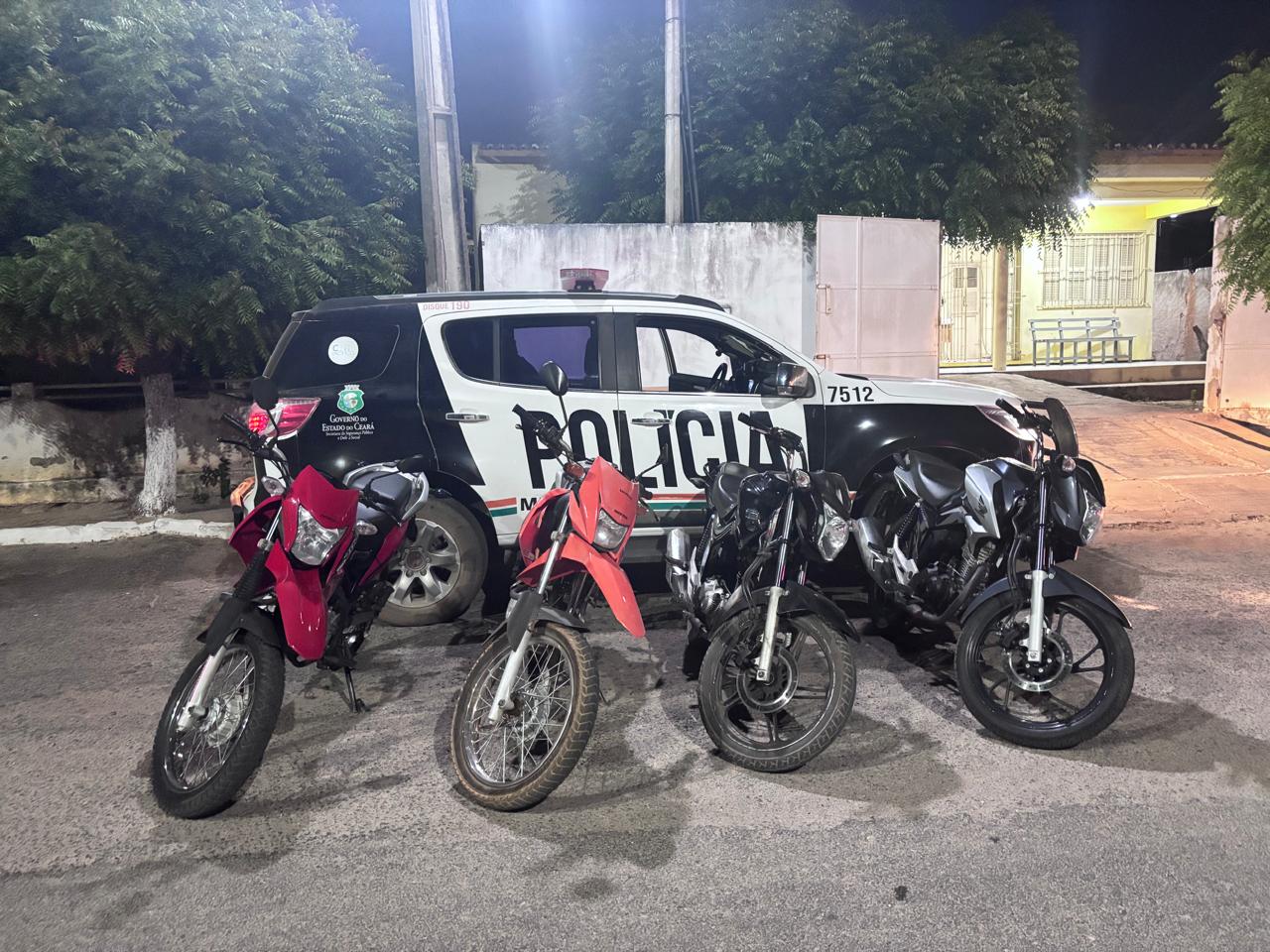 ELEMENTO PRESO, MOTOCICLETAS FURTADAS E CLONADAS FORAM RECUPERADAS – Blog Tony Sales