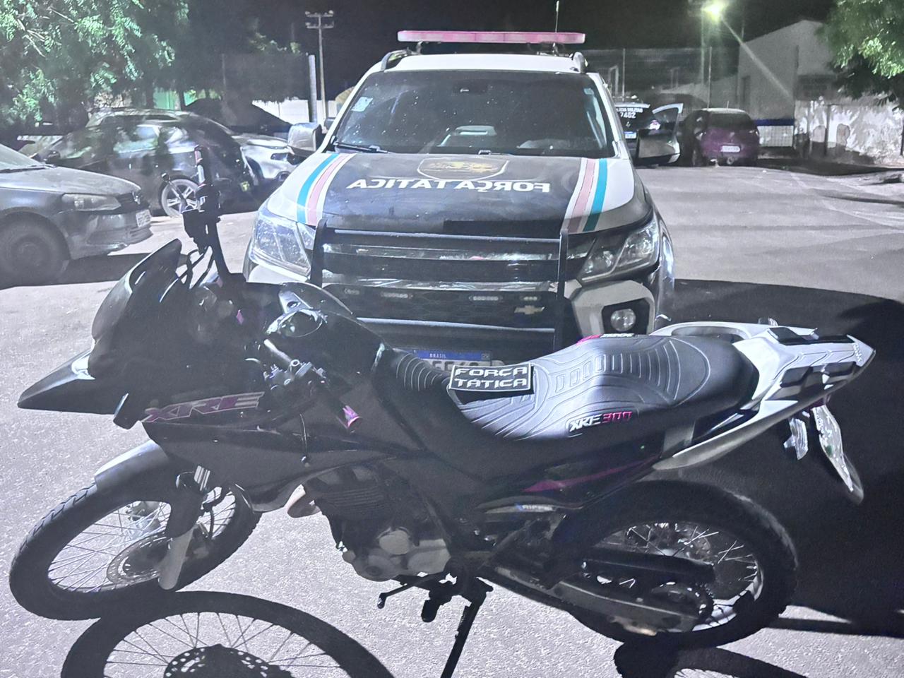 Força Tática Nova Russas apreende motocicleta com queixa de roubo/ furto em Monsenhor Tabosa – Blog Tony Sales