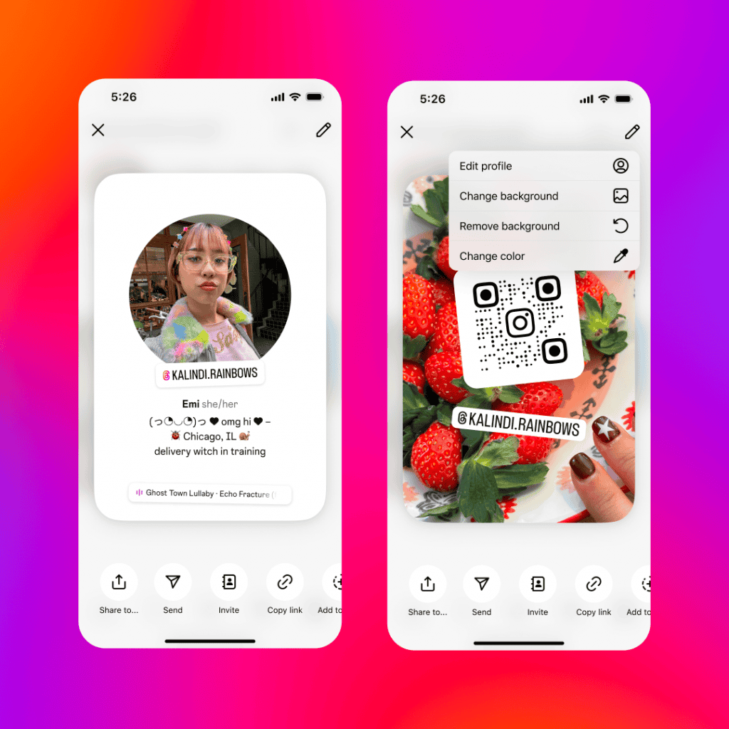 Instagram lança uma espécie de 'cartão de visita' digital; veja como funciona