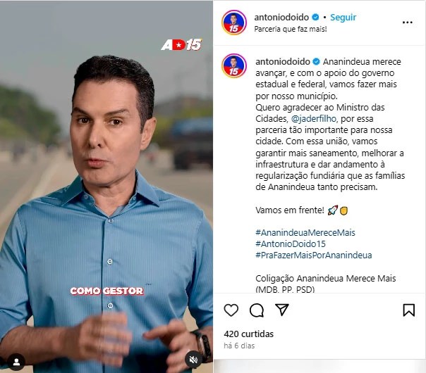 Jader Filho mistura anúncios oficiais e campanha em 50 municípios no PA