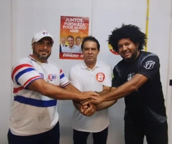 Na reta final da campanha, André Fernandes e Evandro Leitão disputam torcida do Ceará e Fortaleza - PontoPoder