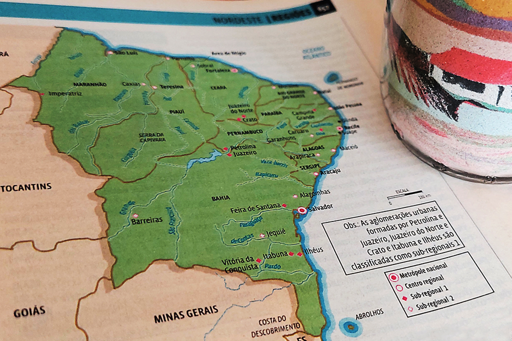 Por que a região Nordeste tem tantos estados pequ...