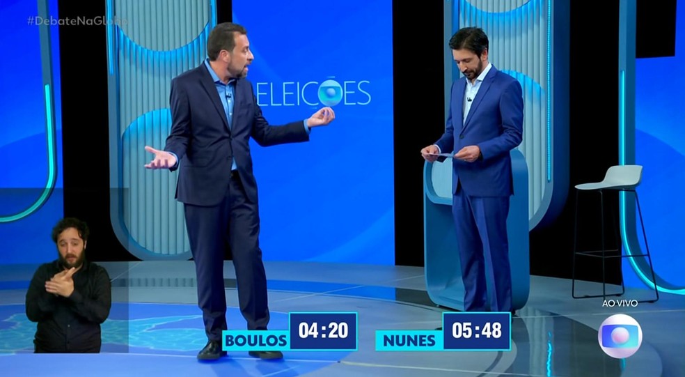 Saúde e corrupção dominam segundo bloco de debate, e Boulos faz acusações a Nunes | Eleições 2024