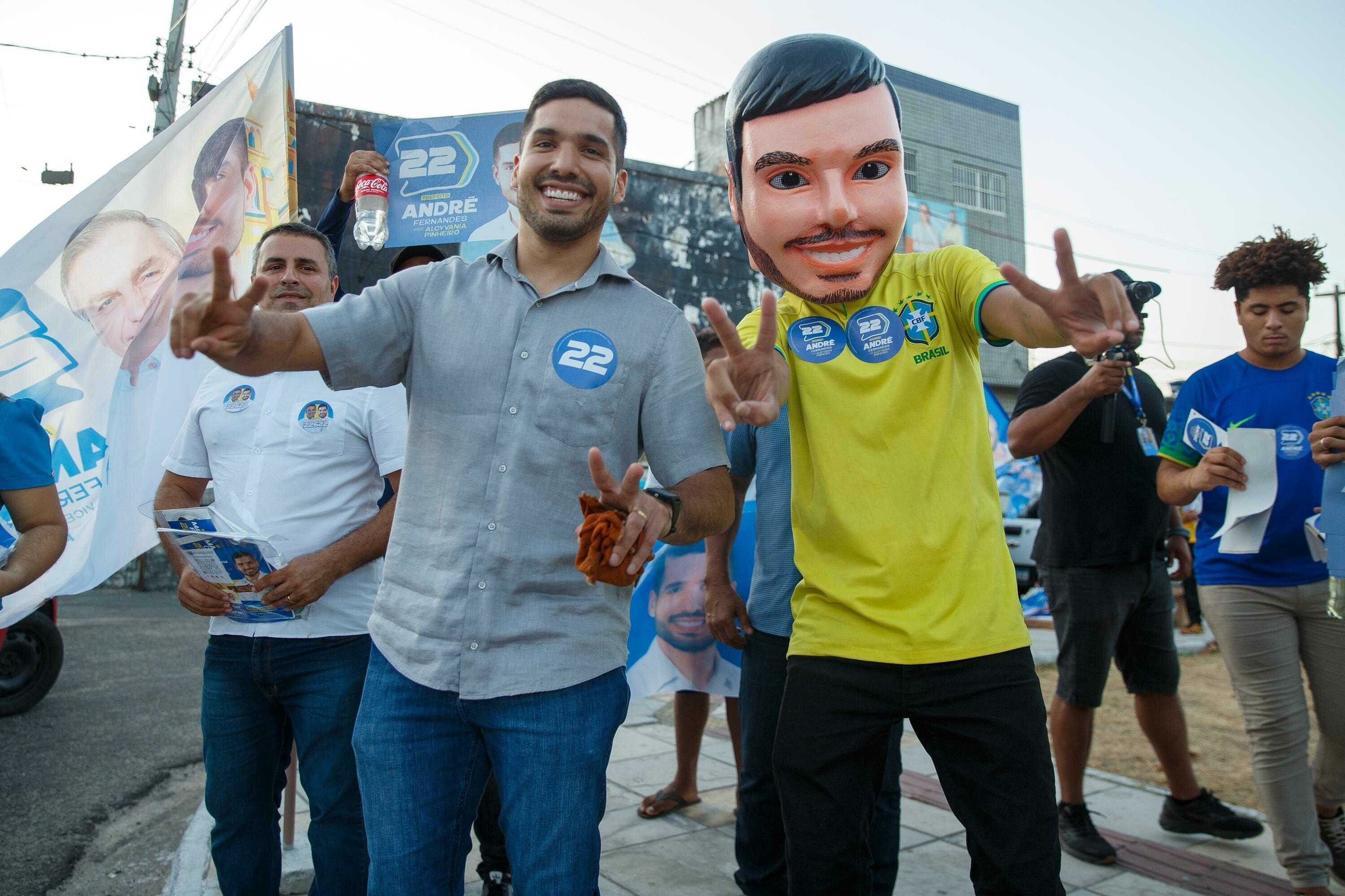 Veja o desempenho de André Fernandes e Evandro Leitão nas zonas eleitorais de Fortaleza no 1º turno - PontoPoder