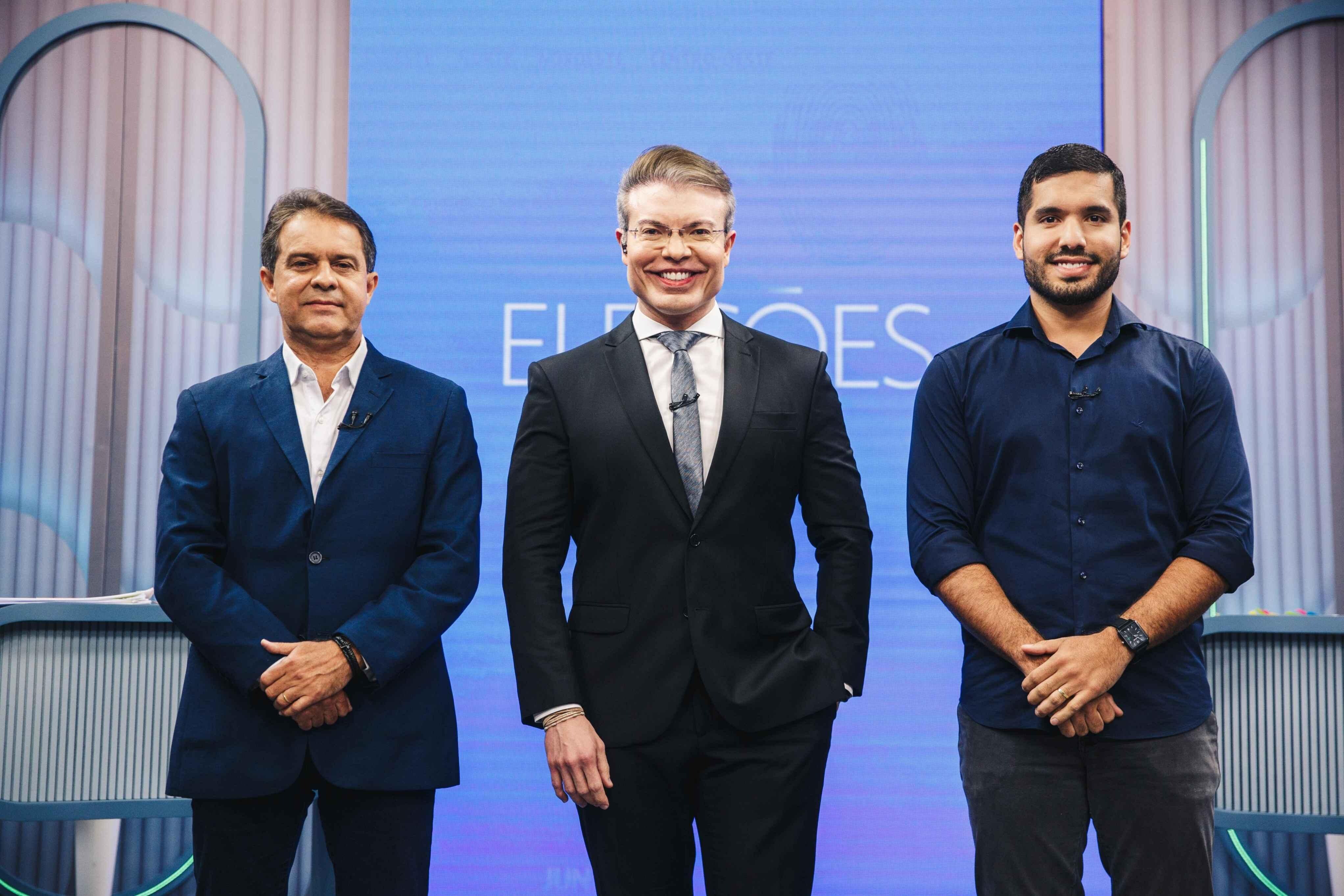 Veja os principais pontos do último debate entre Evandro Leitão e André Fernandes antes da eleição - PontoPoder