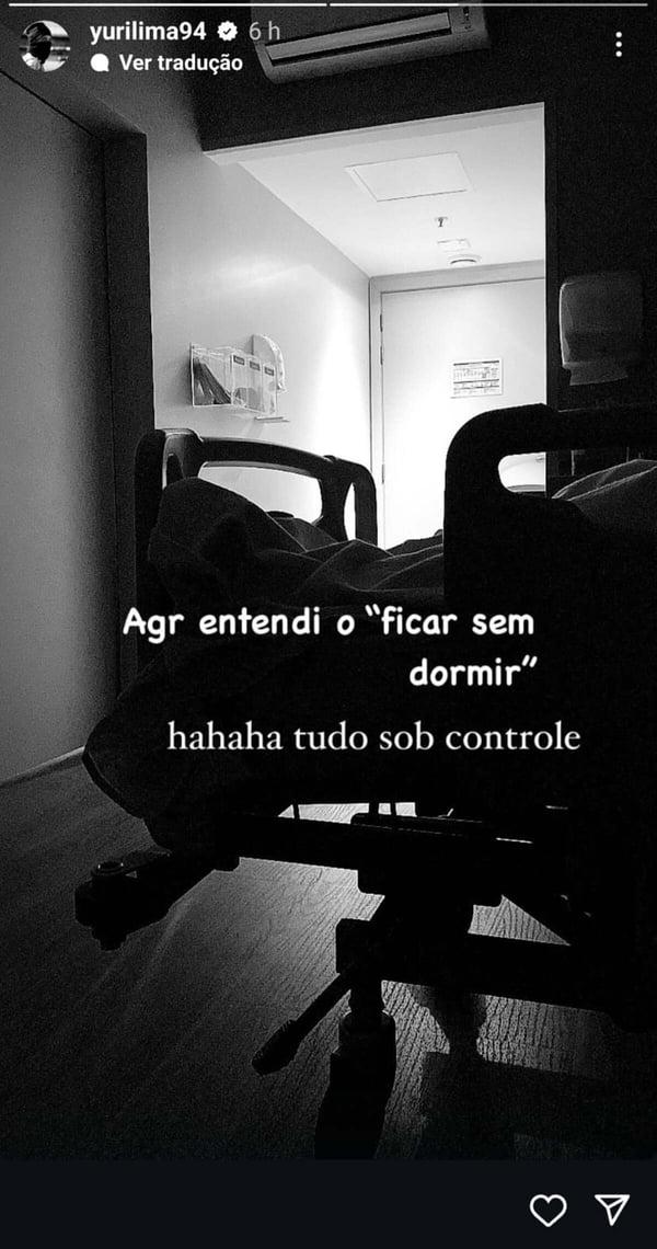 Yuri Lima acompanha Iza após nascimento de Nala, filha do casal: 'Sem dormir' - Zoeira