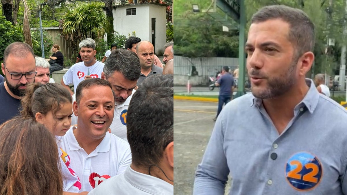 Na disputa pelo segundo turno, Rodrigo Neves e Carlos Jordy sobem o tom em Niterói (RJ) | Eleições 2024