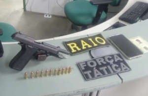 Adolescentes de 15 e 17 anos são capturados com arma de fogo na cidade de Canindé