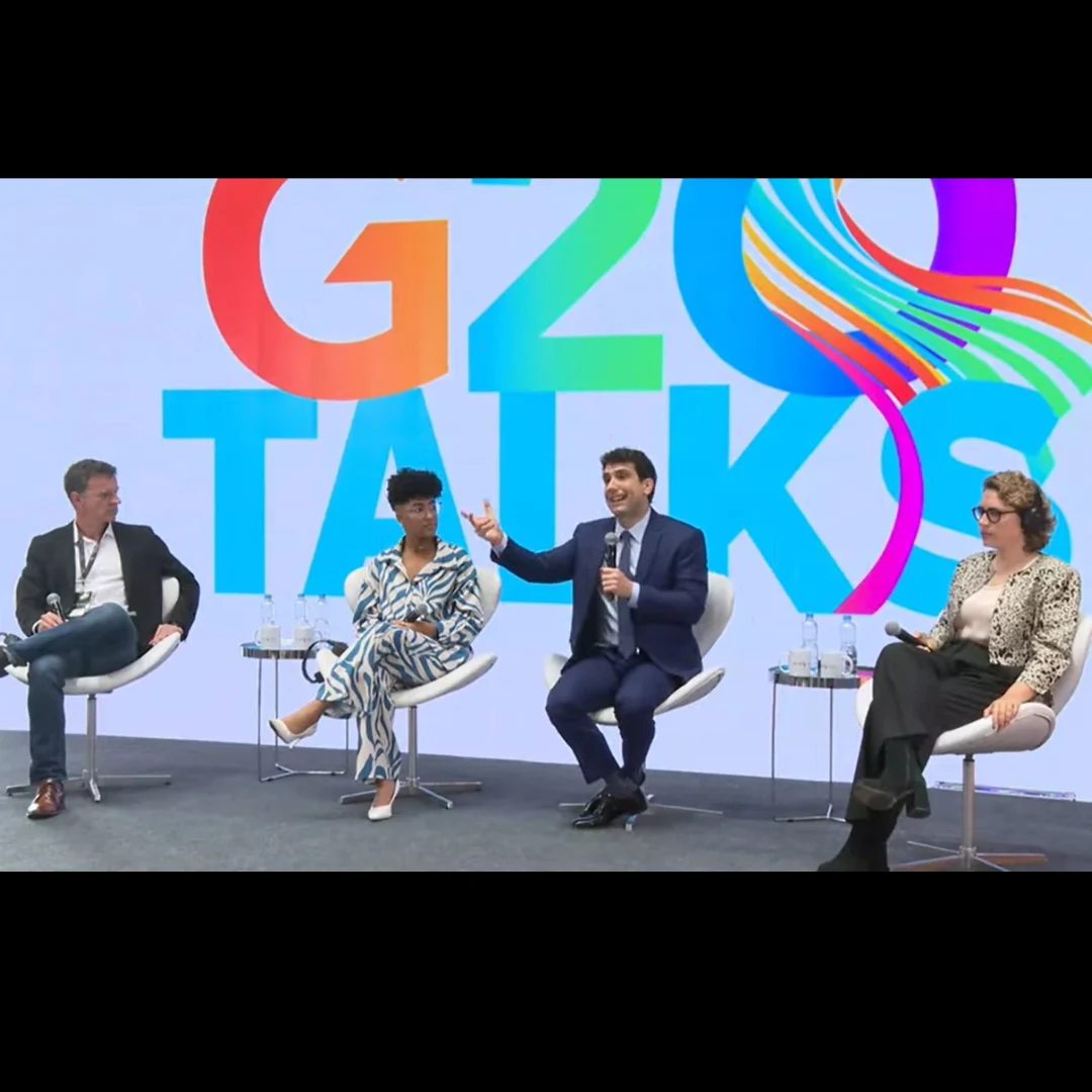 Eduardo Moreira participou do G20 Talks, sobre a nova arquitetura financeira global