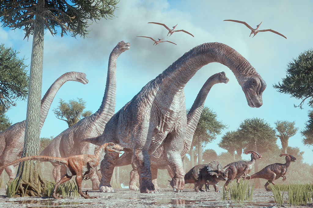 Fósseis de cocô e vômito de dinossauros revelam c...