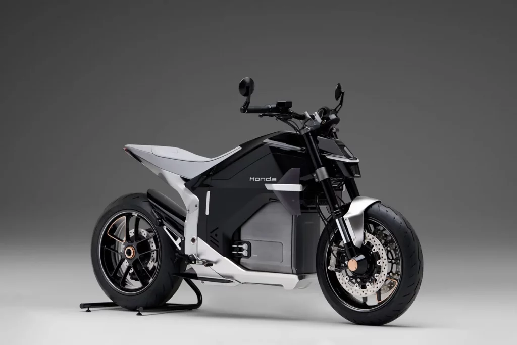 Honda apresenta sua primeira moto elétrica esportiva