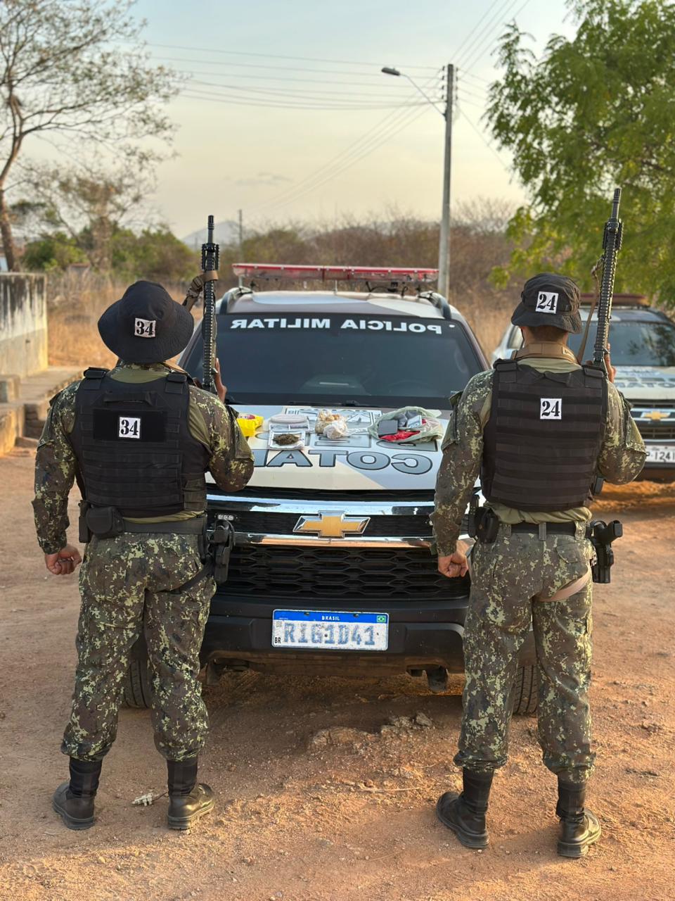 COTAR REALIZA PRISÃO POR TRÁFICO DE DROGAS EM TAMBORIL – Blog Tony Sales