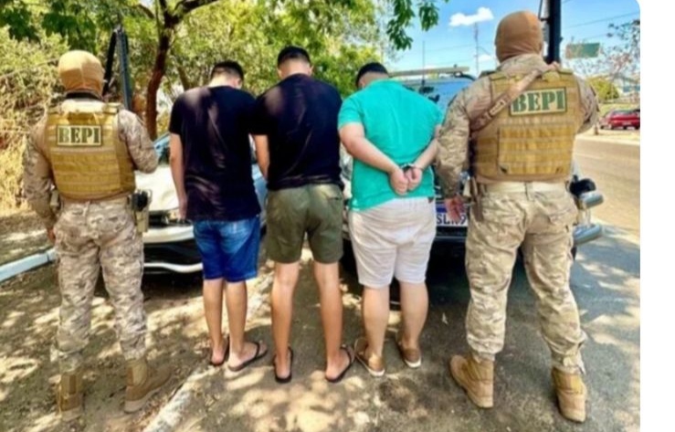 Crateuenses presos por aplicar golpe do chupa-cabra em agências bancárias de Teresina – Blog Tony Sales