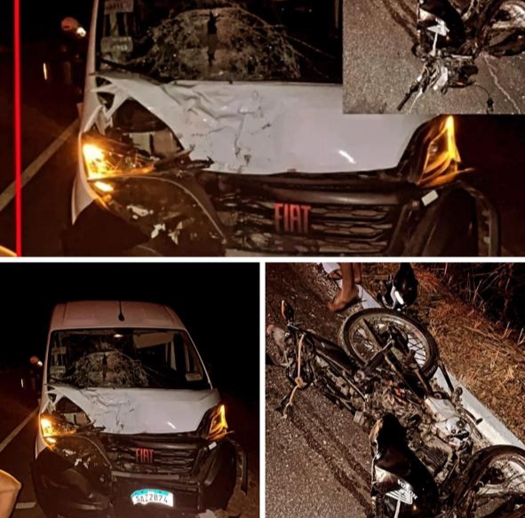 ACIDENTE FATAL NA BR 020, ENVOLVENDO VAN DA ASSISTÊNCIA SOCIAL DE NOVA RUSSAS – Blog Tony Sales